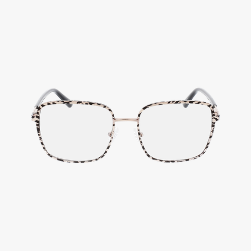 Lunettes de vue femme GU2914 dorée/rose Vue de face