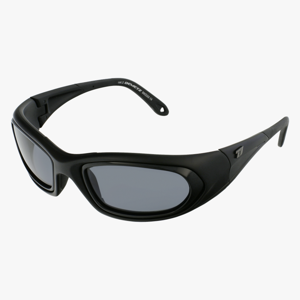 Lunettes de soleil homme Ros 24 noir - Vue de face
