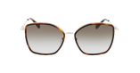 LUNETTES DE SOLEIL femme LO685S doré - Vue de face