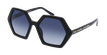 LUNETTES DE SOLEIL femme MARC 521/S noir/bleu - Vue de face