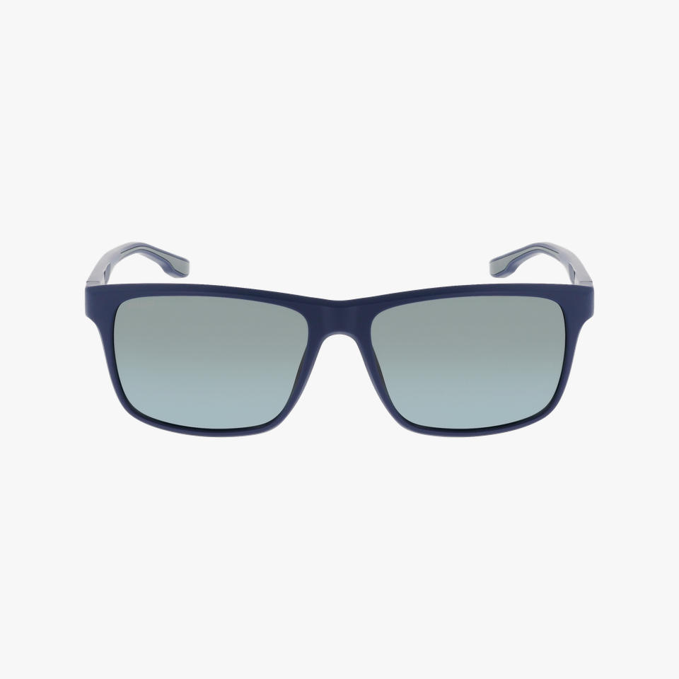 Lunettes de soleil homme ZION POLARIZED bleu/bleu foncé mat - Vue de face