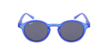 LUNETTES DE SOLEIL enfant LIO bleu/bleu foncé mat - Vue de face