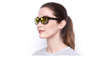 LUNETTES DE SOLEIL Bass écaille - vue de 3/4