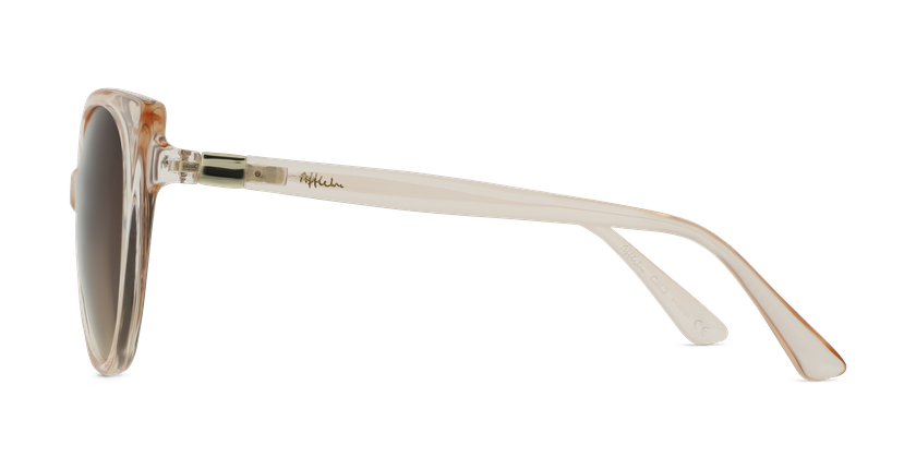 LUNETTES DE SOLEIL femme ORENA rose - Vue de face