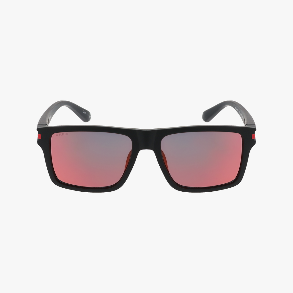 Lunettes de soleil homme JAVIER noir - Vue de face