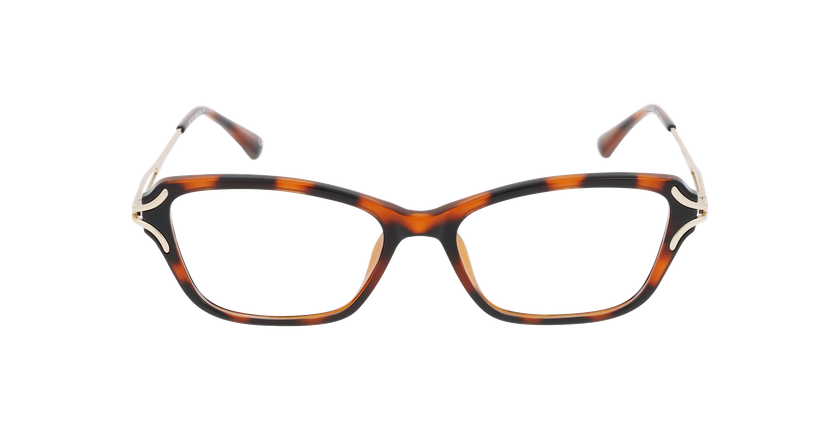 Lunettes de vue femme ELISE écaille - Vue de face