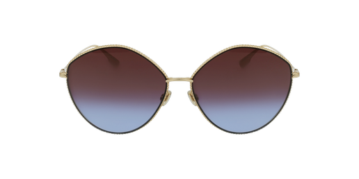 LUNETTES DE SOLEIL femme DIORSOCIETY4 doré/écaille Vue de face