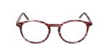 Lunettes de vue enfant RZERO26 rouge marbré - Vue de face