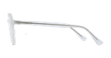 Lunettes de vue femme RZERO 37 blanc - Vue de face
