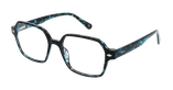 Lunettes de vue femme MAGIC LORY bleu/écaille bleu - Vue de face
