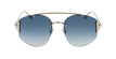 LUNETTES DE SOLEIL femme DIORSTRONGER doré - Vue de face