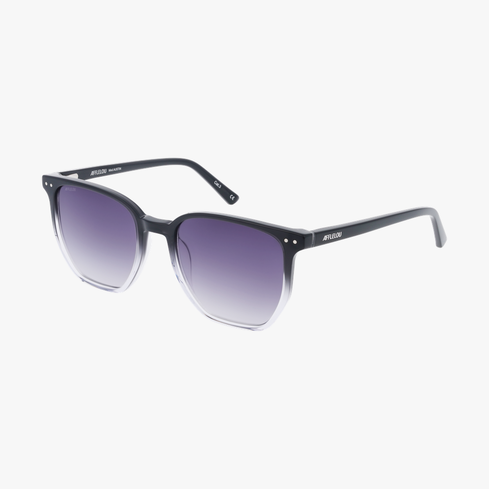 Lunettes de soleil AUSTIN noir - Vue de face