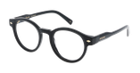 Lunettes de vue femme CARACTÈRES DISCRÈTE noir - Vue de face