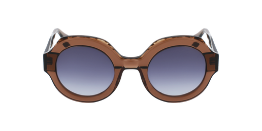 LUNETTES DE SOLEIL femme MADDIE 6706 marronVue de face