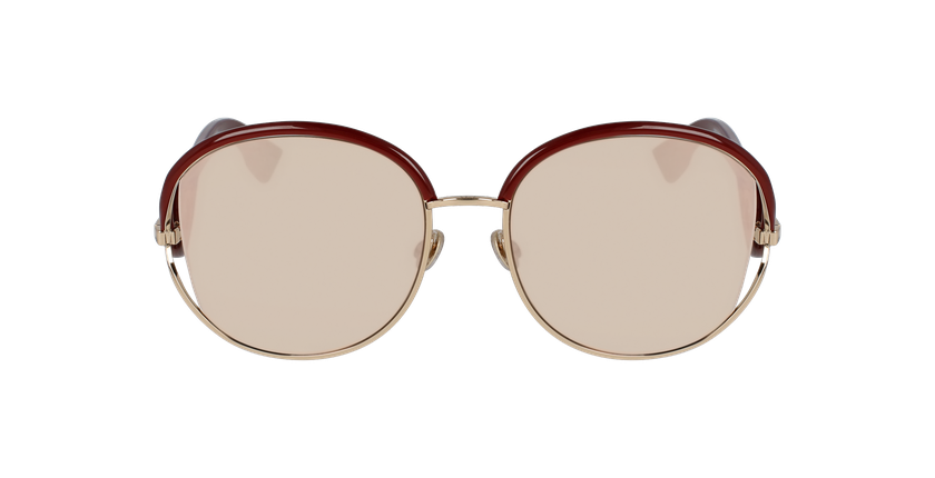 LUNETTES DE SOLEIL femme DIORNEWVOLUTE rouge - Vue de face