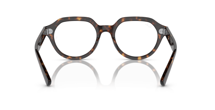 Lunettes de vue GINA RX7214 écaille marron - Vue de face