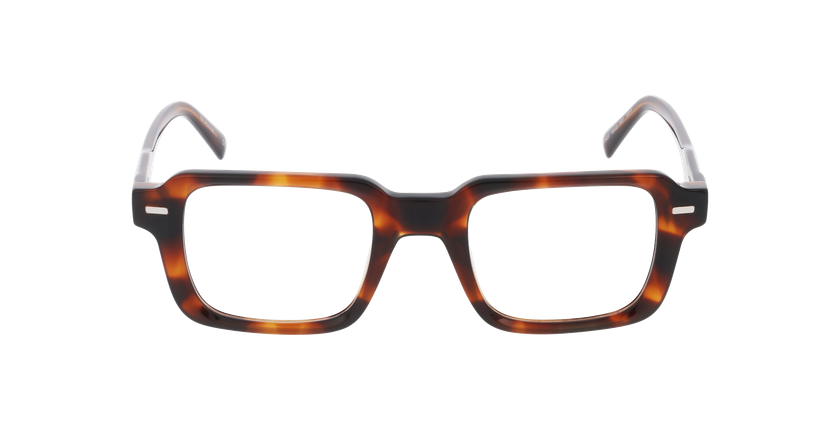 Lunettes de vue homme CARACTÈRES SPONTANE écaille - Vue de face
