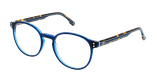 Lunettes de vue homme MAGIC208 bleu - Vue de face