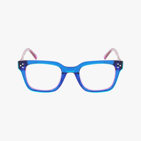 Lunettes de vue femme CARACTÈRES EXPRESSIVE bleu
