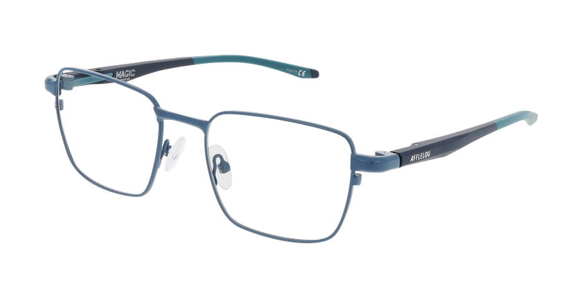 Lunettes de vue homme MAGIC362 bleu - Vue de face