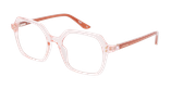 Lunettes de vue femme MAGIC321 rose - Vue de face