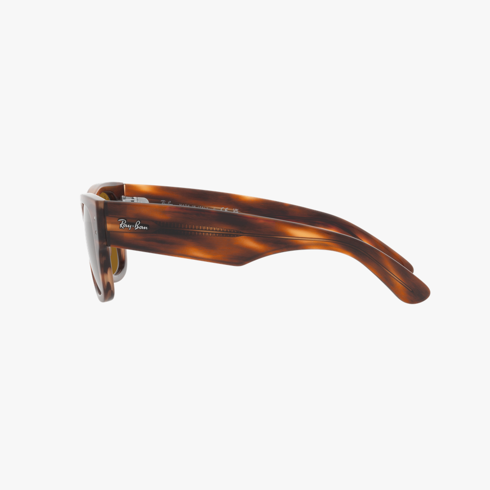 Lunettes de soleil Mega Wayfarer RB0840S écaille - Vue de face