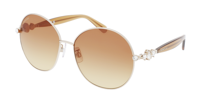 LUNETTES DE SOLEIL femme SK0359-H doré - Vue de face