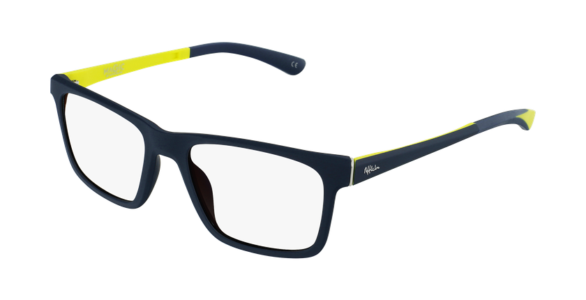 LUNETTES DE VUE enfant MAGIC 64 bleu/jaune - vue de 3/4