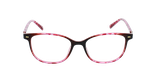 Lunettes de vue femme JOSEPHINE écaille/rose - Vue de face