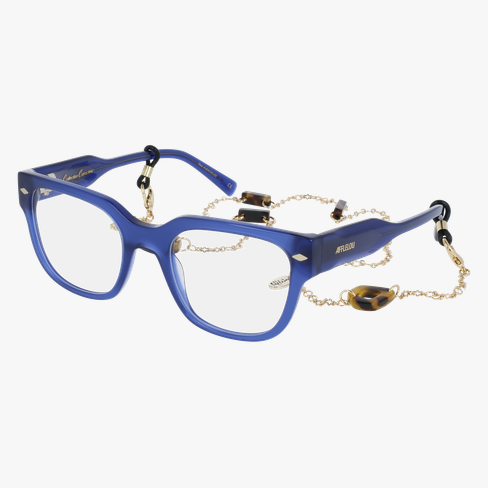 Lunettes de vue femme CARACTÈRES AUDACIEUSE bleu/violet