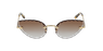 LUNETTES DE SOLEIL femme CE157S doré/marron