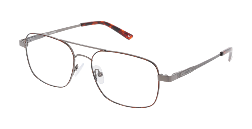 Lunettes de vue homme FILIPE écaille/argenté - Vue de face