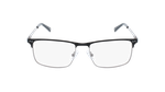 Lunettes de vue homme MAGIC LEON noir/argenté - Vue de face