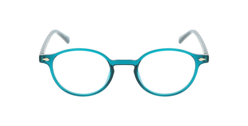 Lunettes de vue homme HARVEY vert - Vue de face