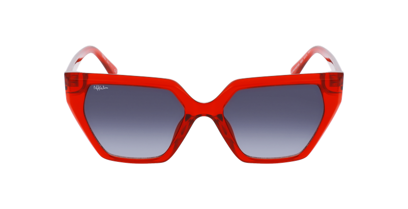 LUNETTES DE SOLEIL femme ROCHESTER rouge - Vue de face