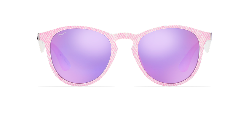 LUNETTES DE SOLEIL femme VARESE rose - Vue de face