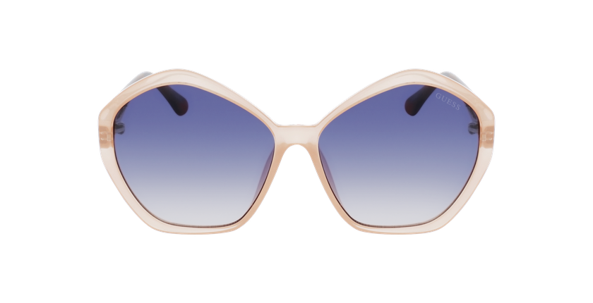 LUNETTES DE SOLEIL femme GU7813 72W rose - Vue de face