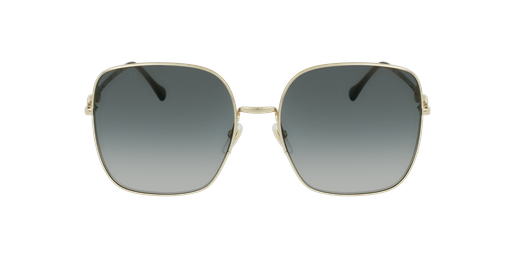 LUNETTES DE SOLEIL femme GG0879S doré/grisVue de face