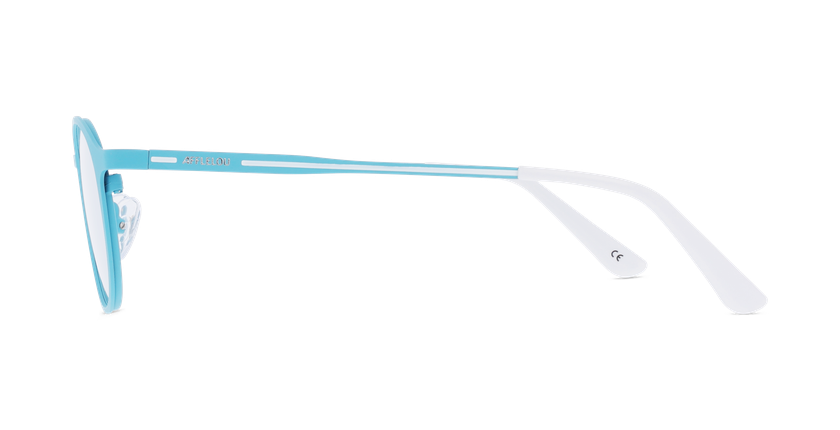 Lunettes de vue homme ROMAN bleu/blanc - Vue de face