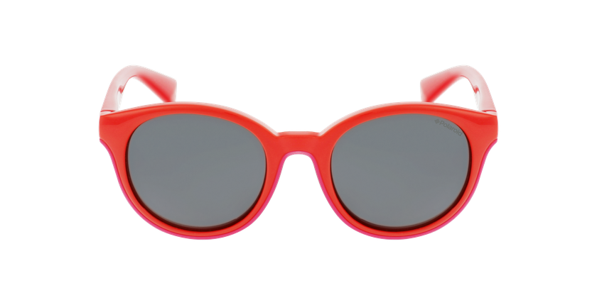 LUNETTES DE SOLEIL enfant PLD 8036/S rouge - Vue de face