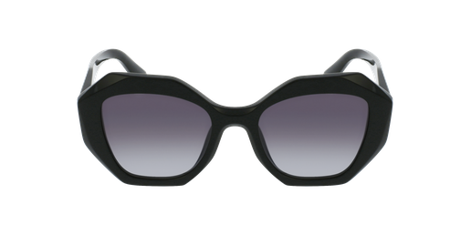LUNETTES DE SOLEIL femme 0PR 16WS noir Vue de face