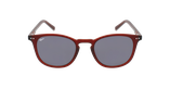 Lunettes de vue FORTY solaire Bordeaux +1.00 rouge - Vue de face