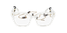 LUNETTES DE VUE femme EFFRONTEE blanc
