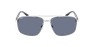 Lunettes de soleil homme BRONTE argenté/noir