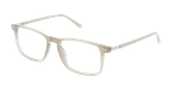 Lunettes de vue homme CARMIN beige/gris - Vue de face