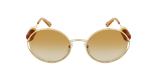 LUNETTES DE SOLEIL femme CE167S doré - Vue de face