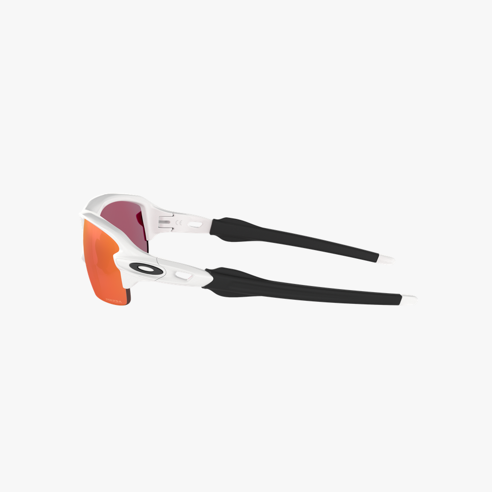 Lunettes de soleil homme Flak XS OJ9005 blanc - Vue de face