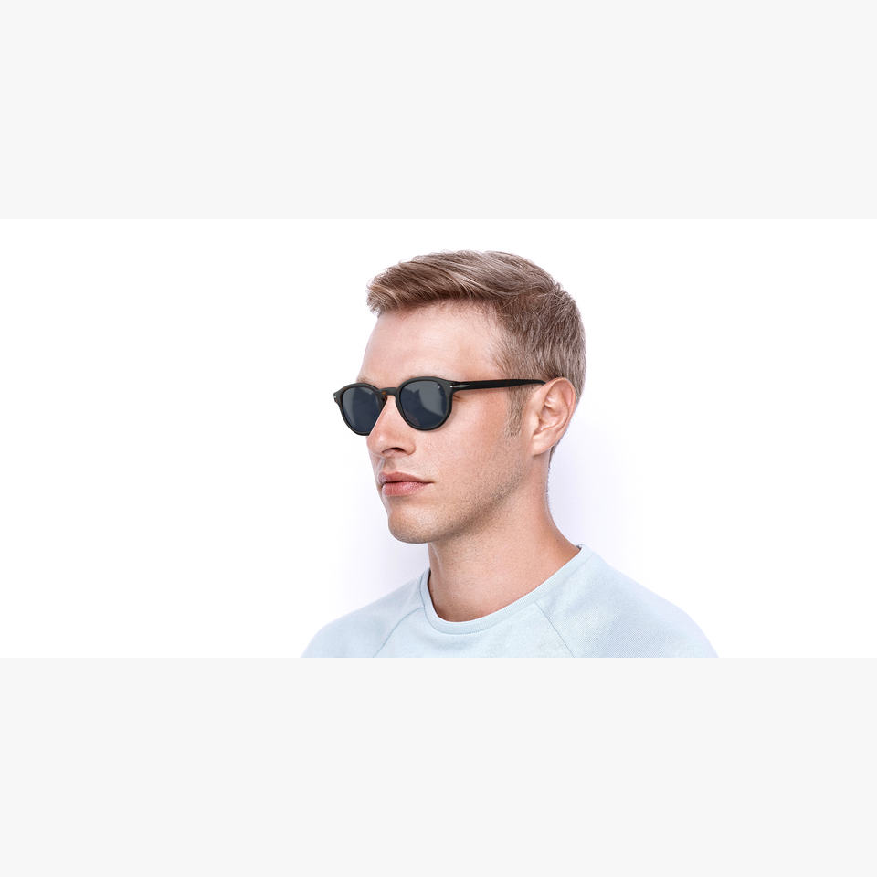 Lunettes de soleil homme DB 1007/S écaille - Vue de 3/4