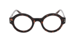 Lunettes de vue femme CARACTÈRES DIPLOMATE écaille/marron - Vue de face