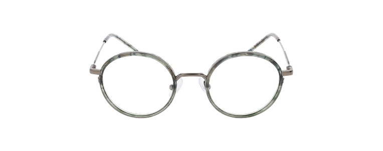 Lunettes de vue homme MAGIC225 vert - Vue de face